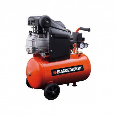 Black & Decker Compressore Aria Compressa ad Olio 24 Litri Hp 2,0 220V BD 205/24